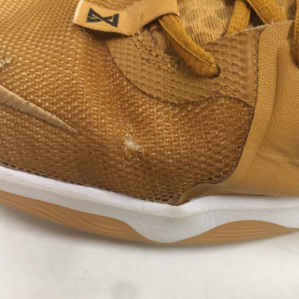 Sneakers Shoes Nike PG 5 Paul George Metallic Gold Wheat Basketball 11.5 - Picture 4 of 16